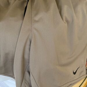 Nike Light Tan Sports Shorts